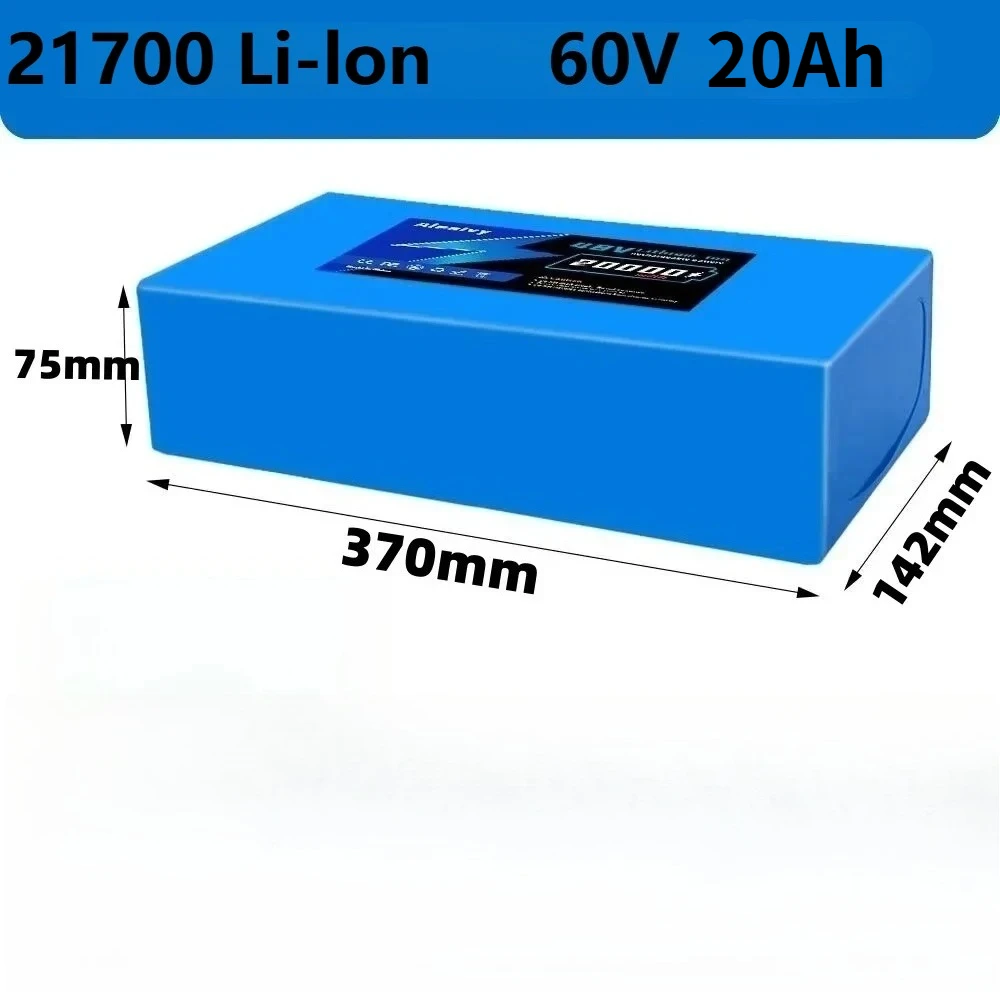 60V 30Ah 21700 Battery Pack - 16S6P Aleaivy 60V 20Ah Lithium Battery