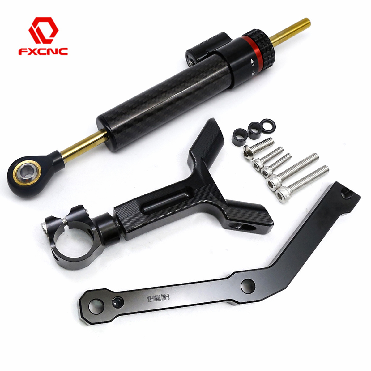 Steering Damper Stabilizer Kit Cnc - For Triumph Street Triple 765 S