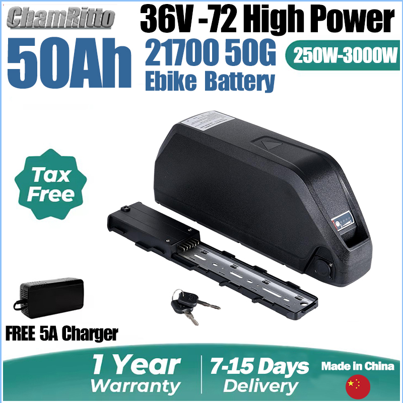 60V 30Ah 21700 Battery Pack - 48V 30AH Electric Bike Battery 21700