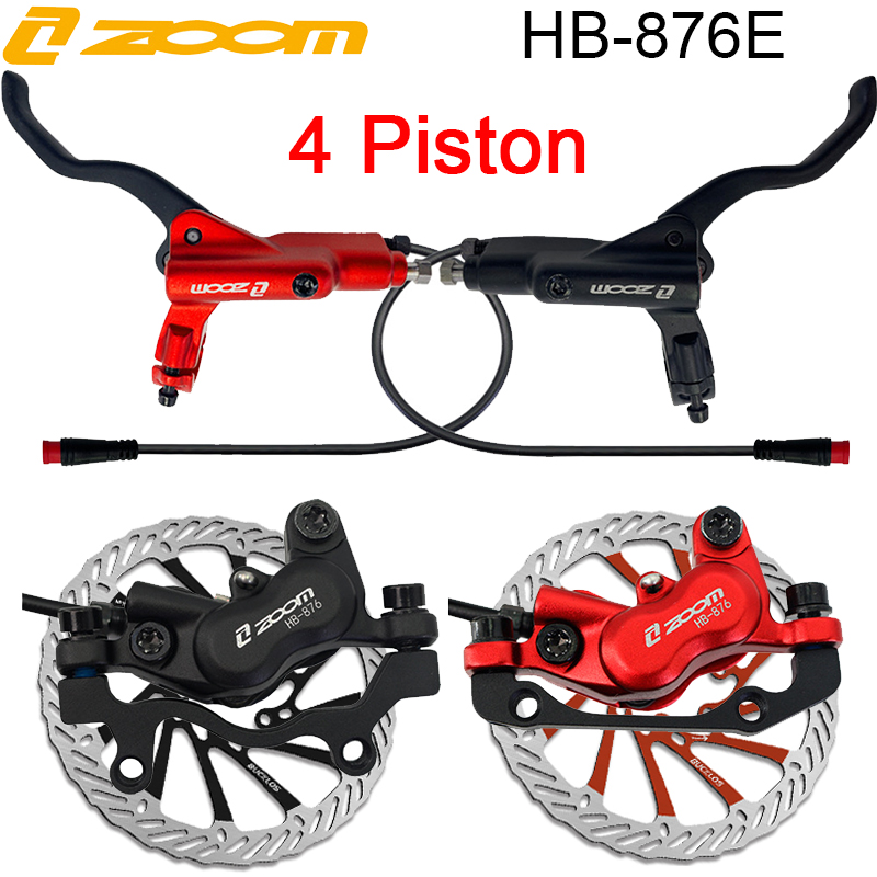 ZOOM HB-876E Electric Bicycle  - Zoom Hydraulic Brake 4 Piston E-Scooter review and price