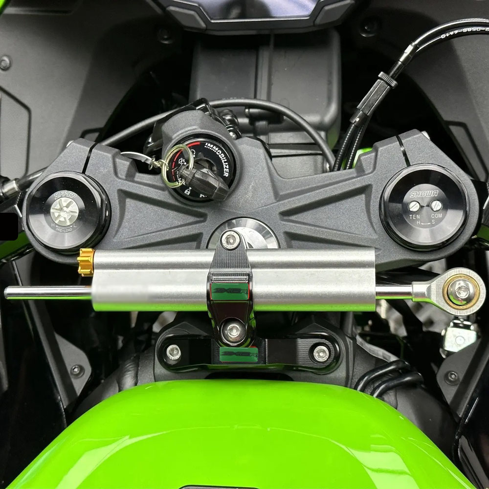 For Kawasaki Ninja ZX 6R ZX-6R - Steering Damper Stabilizer Kit Cnc review and price