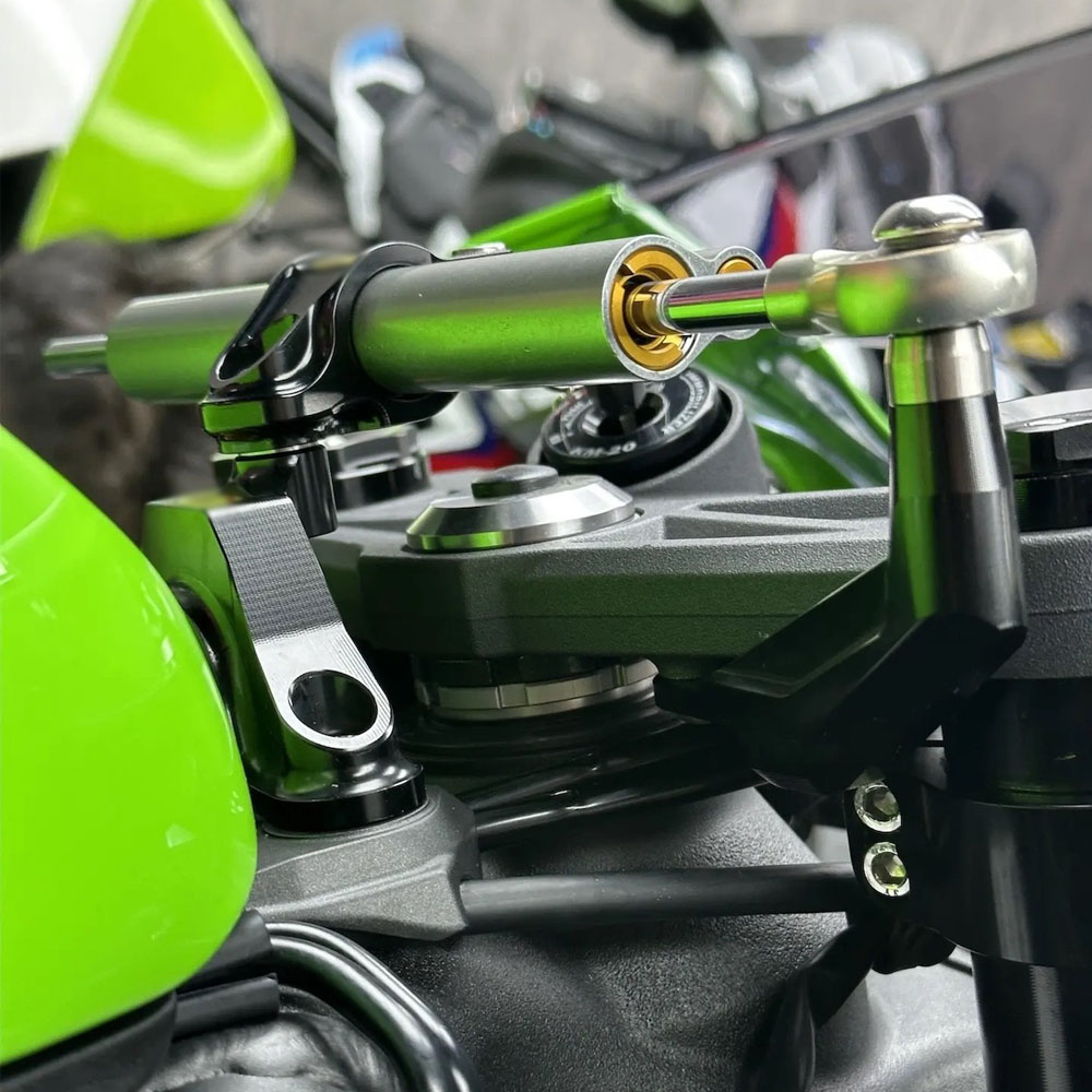 For Kawasaki Ninja ZX 6R ZX-6R - Steering Damper Stabilizer Kit Cnc review and price