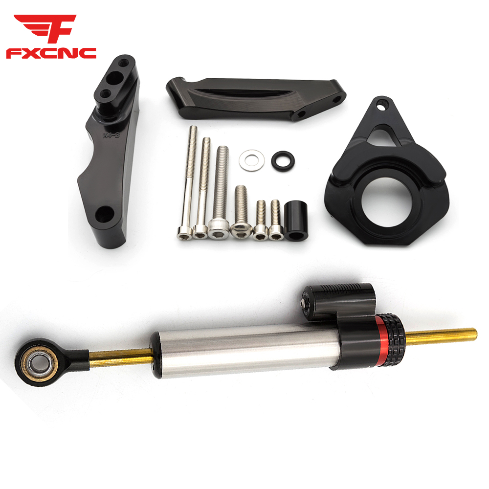 CNC Aluminum Motorcycle Steeri - Steering Damper Stabilizer Kit Cnc review and price