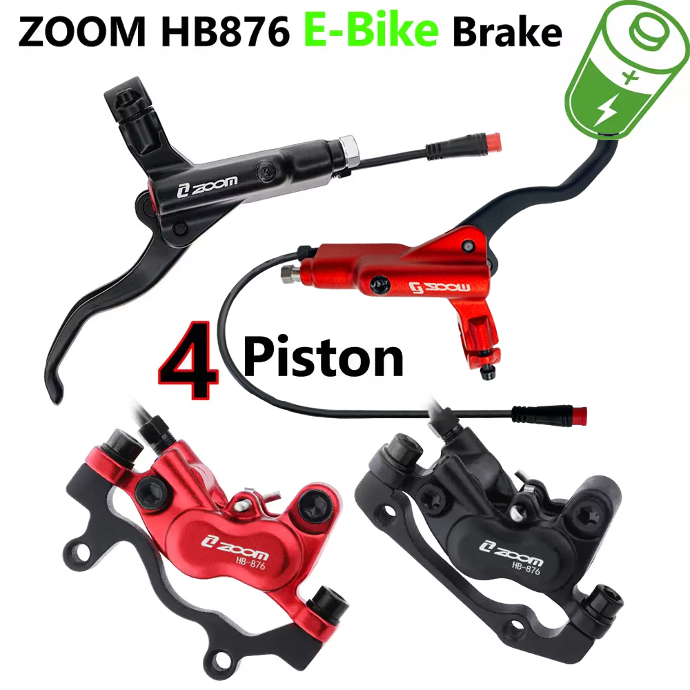 ZOOM HB-876E E-Bike 4-Piston H - Zoom Hydraulic Brake 4 Piston E-Scooter review and price