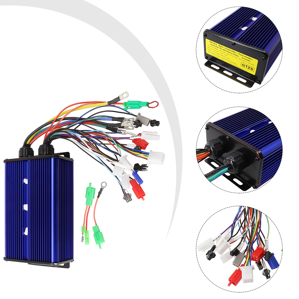 36V 48V 60V 72V 1800W Brushles - 72V 45A Dual Controller review and price