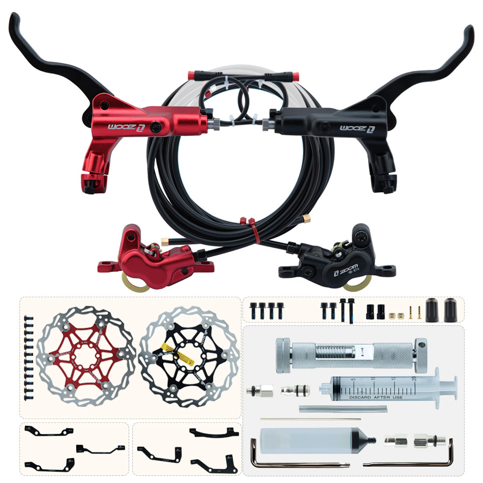 ZOOM HB-876E 4-piston Disc Hyd - Zoom Hydraulic Brake 4 Piston E-Scooter review and price