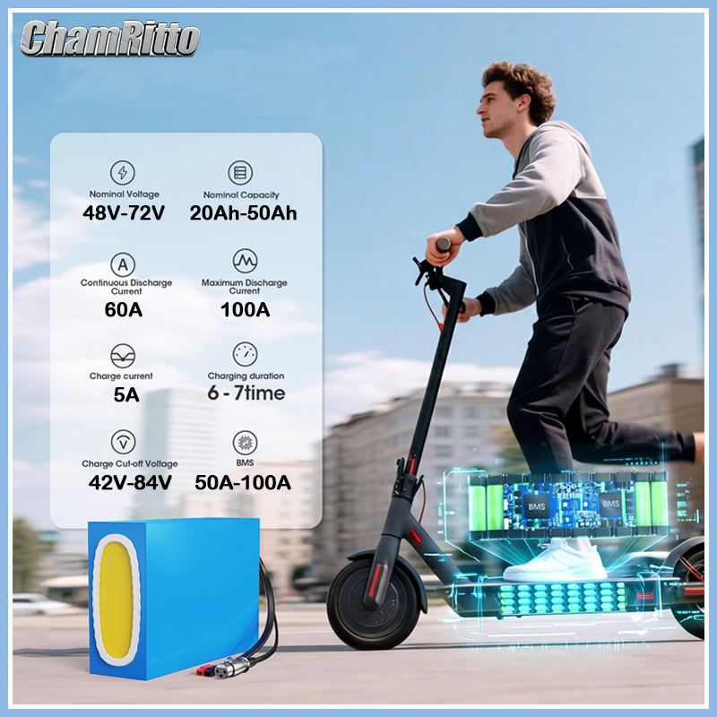 21700 E bike Scootoer Battery  - 60V 30Ah 21700 Battery Pack review and price
