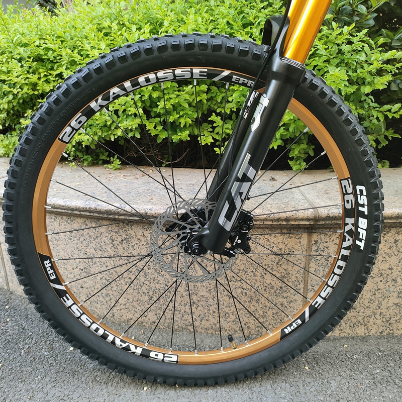 Kalosse Air Fork Bicycle  Full - Hydraulic Suspension Fork 11 Inch review and price