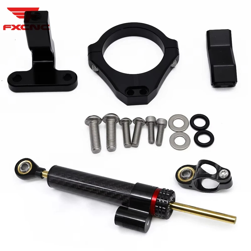 For Zontes 703RR CNC Motorcycl - Steering Damper Stabilizer Kit Cnc review and price
