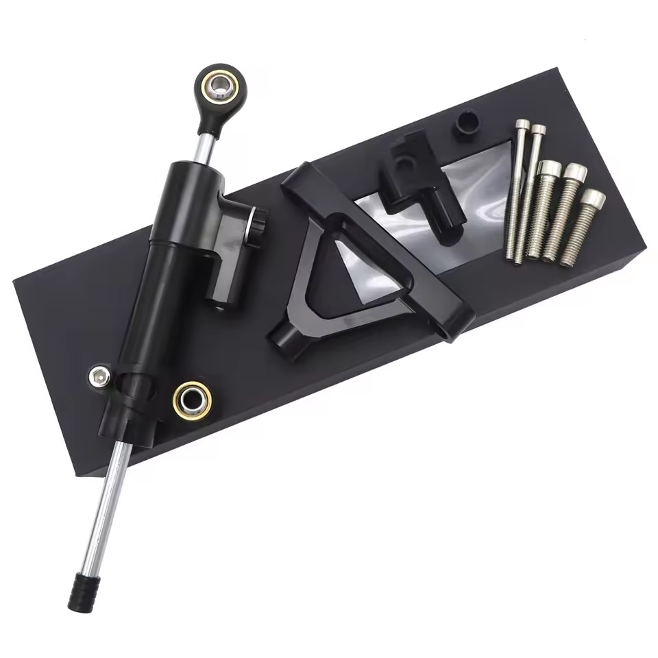 For Kawasaki ZX10R 04-05 Racin - Steering Damper Stabilizer Kit Cnc review and price