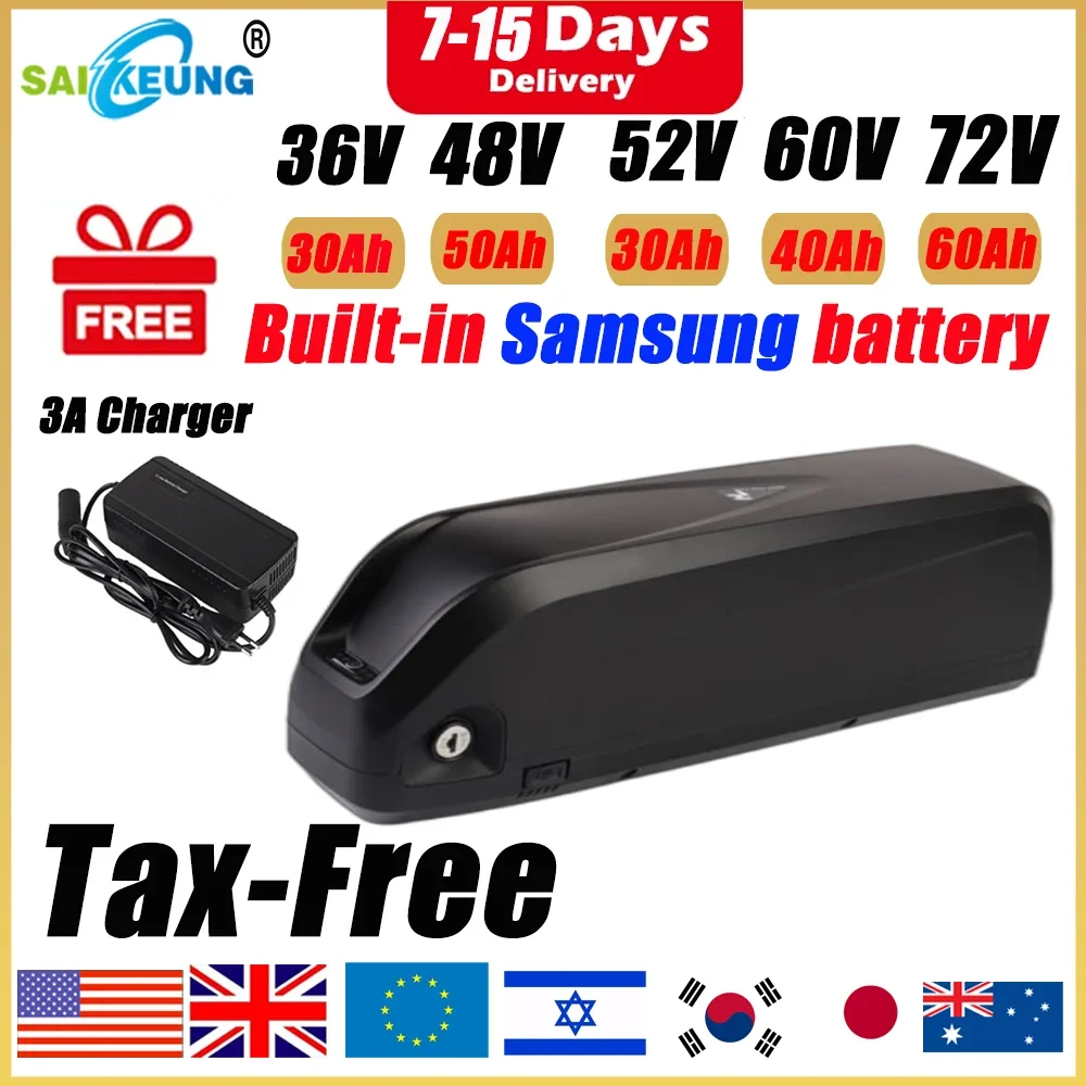 Hailong Polly 48V 52V 60V 36V  - 60V 30Ah 21700 Battery Pack review and price