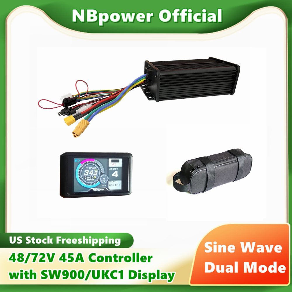US Stock Dual Mode NBpower 48V - 72V 45A Dual Controller review and price